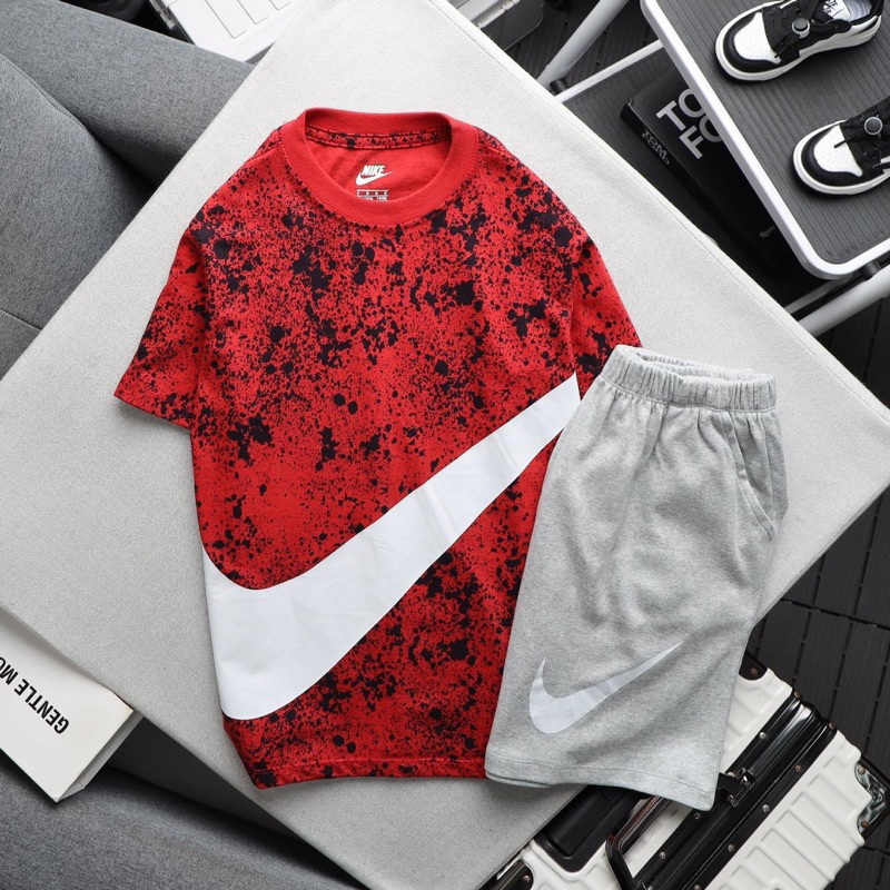 Bộ Thun Cotton Bé Trai Tay Ngắn VNXK