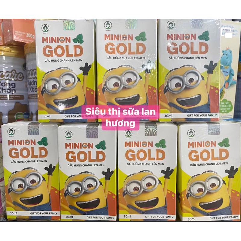 Dầu húng chanh  lên men Minion Gold