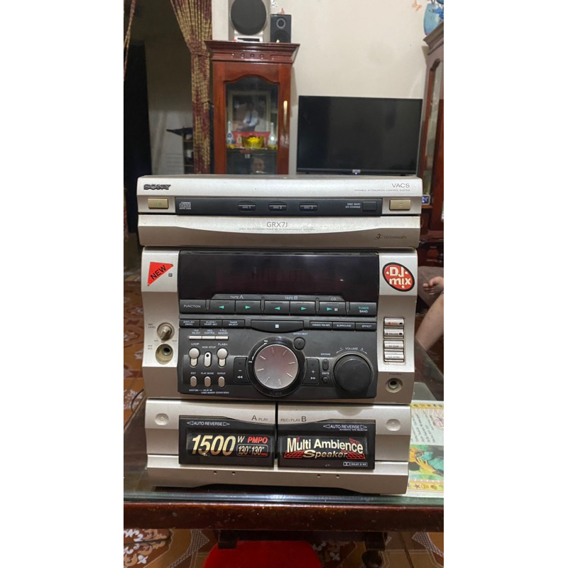 cục dàn sony GRX7J DJ Mix 1500w , hàng cũ thanh lý , nghe rất gấu rất hay
