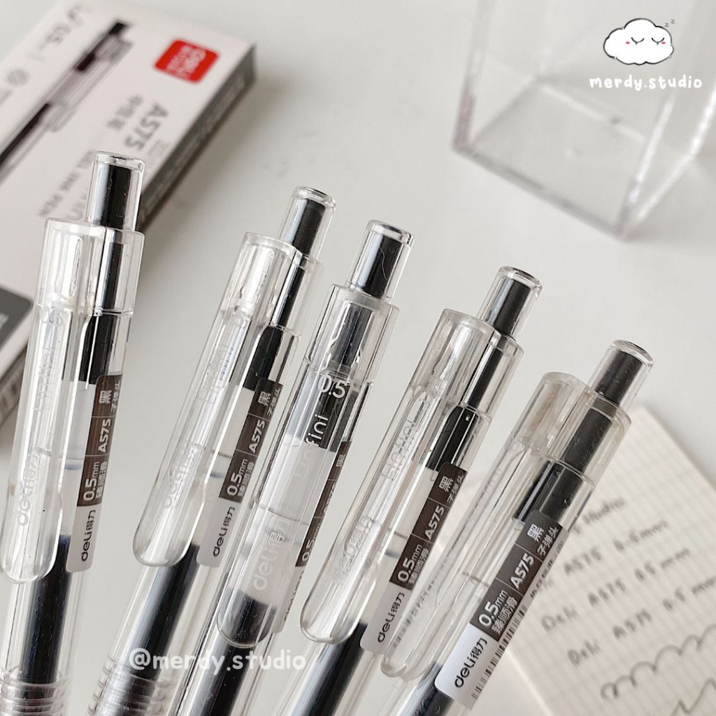 Bút gel Deli A575 ngòi 0.5mm