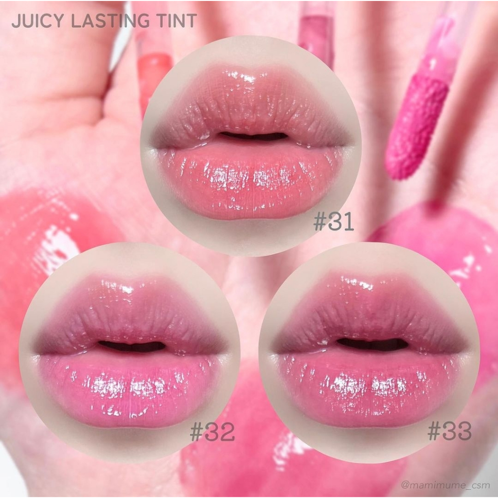 MÀU MỚI - Son tint bóng Juicy Lasting Tint
