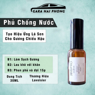 Chai Xịt phủ chống bám nước trên gương chiếu hậu xe ô tô dung tích 30ml