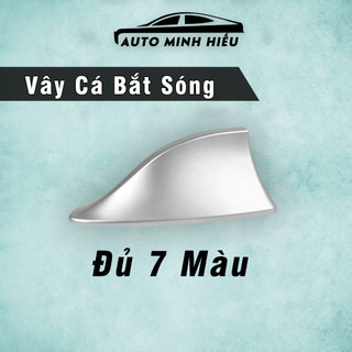 Vây cá Mập Gắn xe ô tô có bắt sóng 7 màu