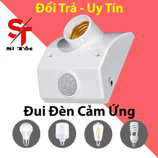 Đui Đèn Cảm Ứng Chuyển Động Thông Minh Giúp Bóng Đèn Tự Động Bật Tắt Loại Cao Cấp