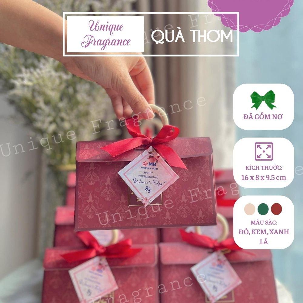 Hộp đựng quà - hộp đựng bánh trung thu -set 3 hộp giấy đựng quà tặng 20/10 - hộp đựng son, nước hoa