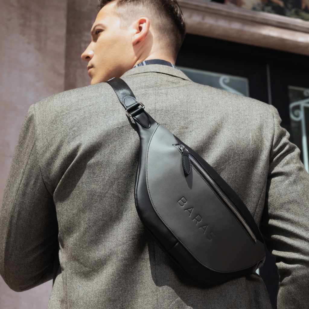 Túi đeo chéo da nam - Jaha Bag - BARAS VIETNAM - Túi đeo chéo thời trang