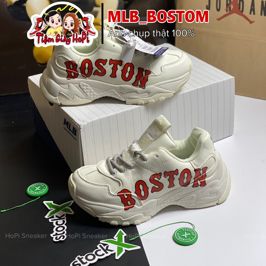 Giày Thể Thao MLB_BOSTOM, giày Bostom Full Box Bill, giày mlb, giày bostom I HoPi Sneaker