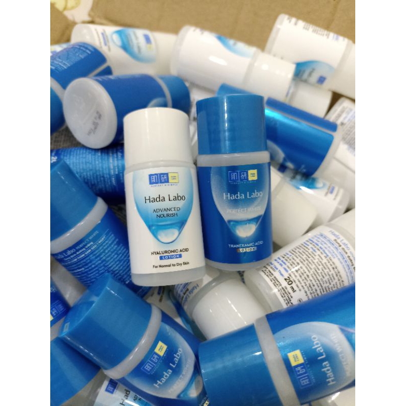 (CHÍNH HÃNG) Combo 3 chai lotion HadaLabo 20ml