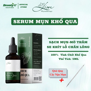 Serum Khổ Qua Lim Dưỡng Da Căng Bóng Giảm Mụn - Handmade - Sạch Mụn Mờ Thâm , Chống Lão Hóa