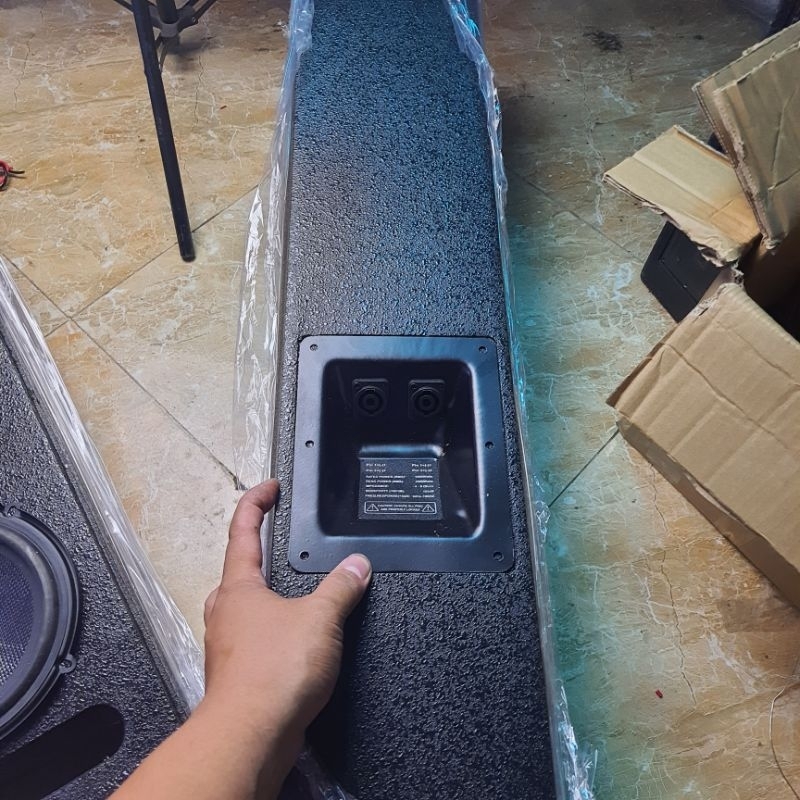 Vỏ loa column bass 10 bass 16 cm