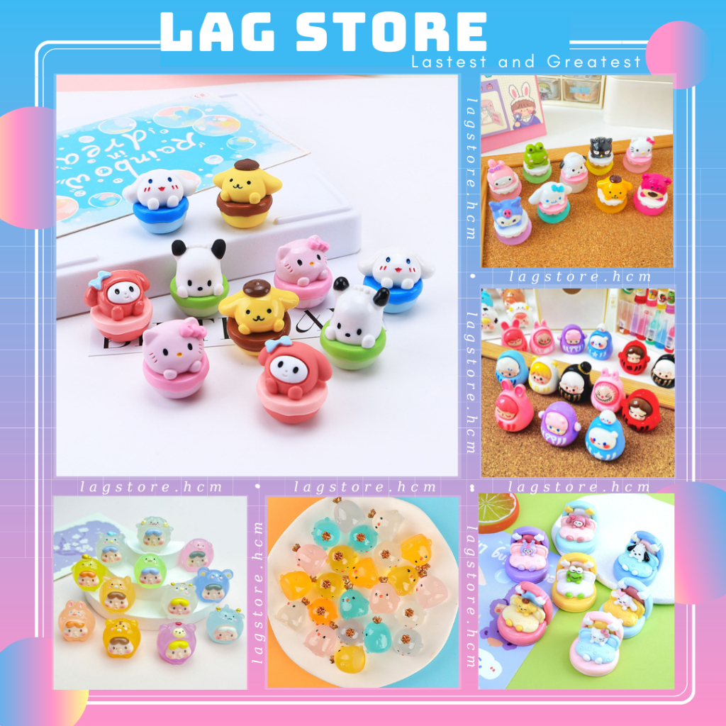 Mô Hình Trang Trí Để Bàn Mini Hoạt Hình Siêu Dễ Thương | LAG Store
