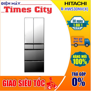 Tủ lạnh hitachi inverter 520 lít r-hw530nv
