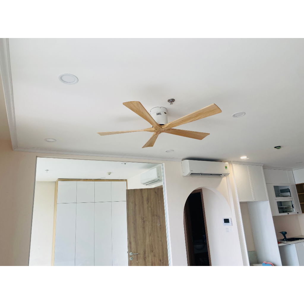 QUẠT TRẦN TRANG TRÍ HIỆN ĐẠI - CÁNH GỖ - SIÊU MÁT TRANG TRÍ PHÒNG KHÁCH - SAPA - KHÁCH SẠN...