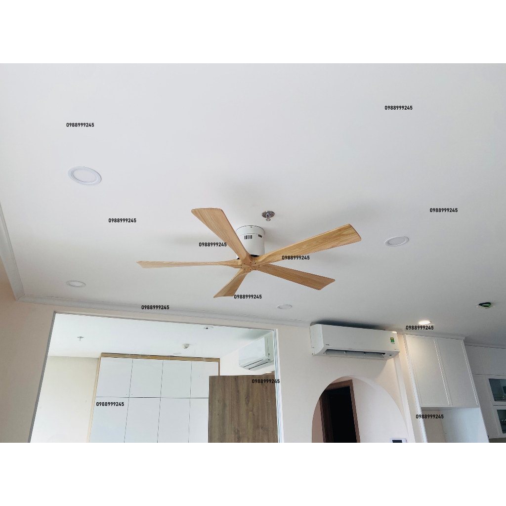 QUẠT TRẦN TRANG TRÍ HIỆN ĐẠI - CÁNH GỖ - SIÊU MÁT TRANG TRÍ PHÒNG KHÁCH - SAPA - KHÁCH SẠN...
