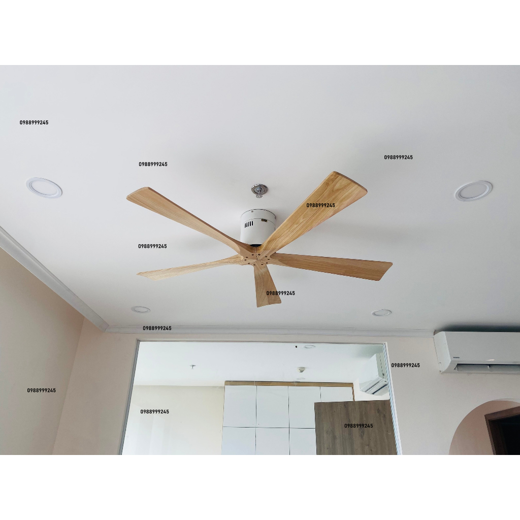 QUẠT TRẦN TRANG TRÍ HIỆN ĐẠI - CÁNH GỖ - SIÊU MÁT TRANG TRÍ PHÒNG KHÁCH - SAPA - KHÁCH SẠN...