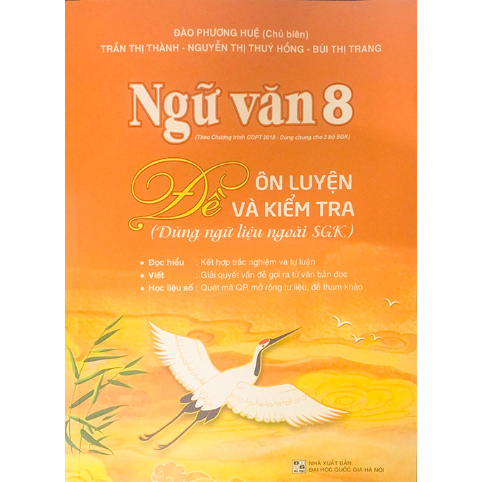 Sách - Ngữ văn 8 - Đề ôn luyện và kiểm tra (Dùng ngữ liệu ngoài sgk)