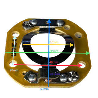 Mặt vít ly tâm motor, động cơ điện màu vàng 6mm, 7mm, 8mm