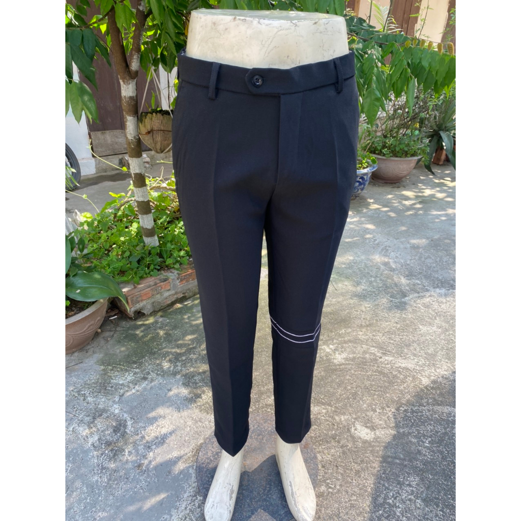 Quần Âu Nam Thêu Dior,Vải Tăm Lì Dày Dặn