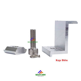 (PKLD)Kẹp biên lắp đặt tấm pin NLMT(đủ phụ kiện)