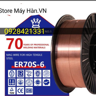 Dây hàn mig co² cuộn 5kg 0.8/1.0mm có dùng khí