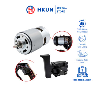 Moto máy cắt cỏ pin, công tắc máy cắt cỏ pin, phụ kiện thay thế sửa chữa máy cắt cỏ pin