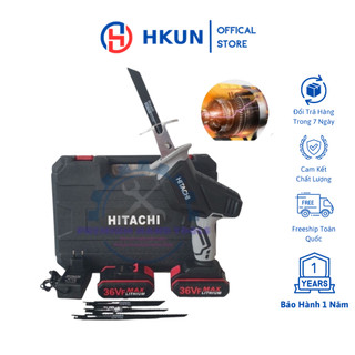 Máy cưa kiếm - Máy cưa đa năng chạy pin Hitachi 36V Tặng 4 lưỡi cưa cao cấp ...