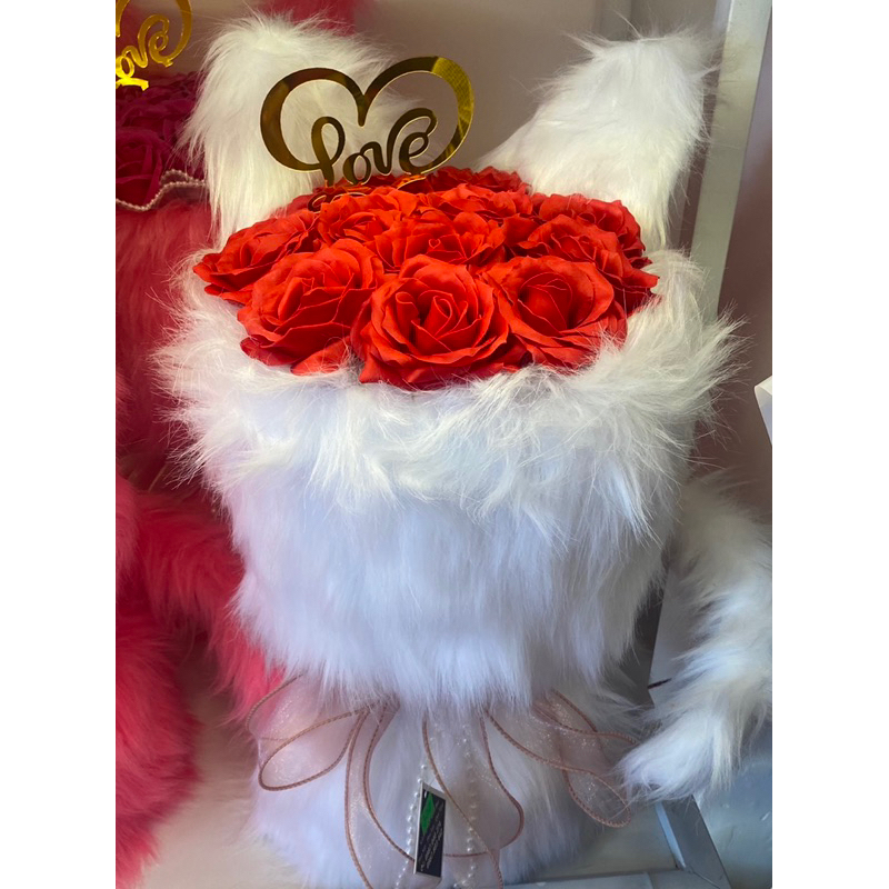 Bó hoa sáp hồ ly