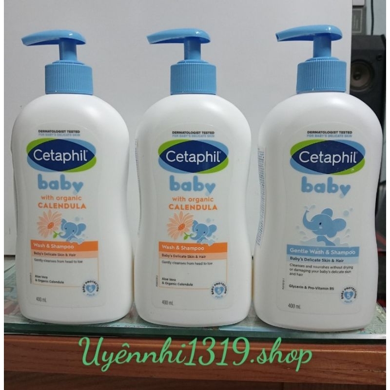 Sữa Tắm Gội Cetapill cho bé 400 ml