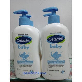 Sữa Tắm Gội Cetapill cho bé 400 ml
