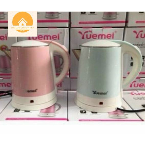 Ấm siêu tốc, Bình đun siêu tốc hàng Thái Lan cao cấp YEUMEI có 2 loại 1.8L và 2.5L