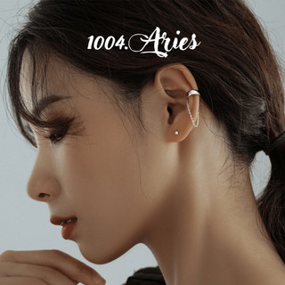 Khuyên tai kẹp nữ 2 kiểu basic - 1004.ARIES