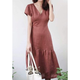 Rập Giấy Đầm Suông Bèo Lai DNX006 (Lưu Ý: Không Phải Quần Áo - Chỉ Là Bản Vẽ)