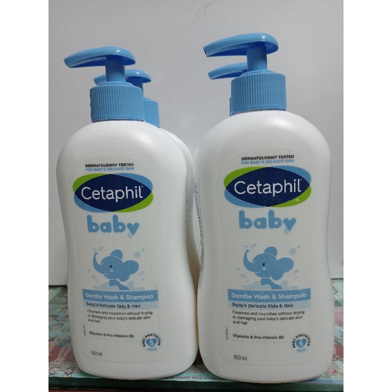 Tắm gội Cetaphil 400ml cúc, thiên nhiên