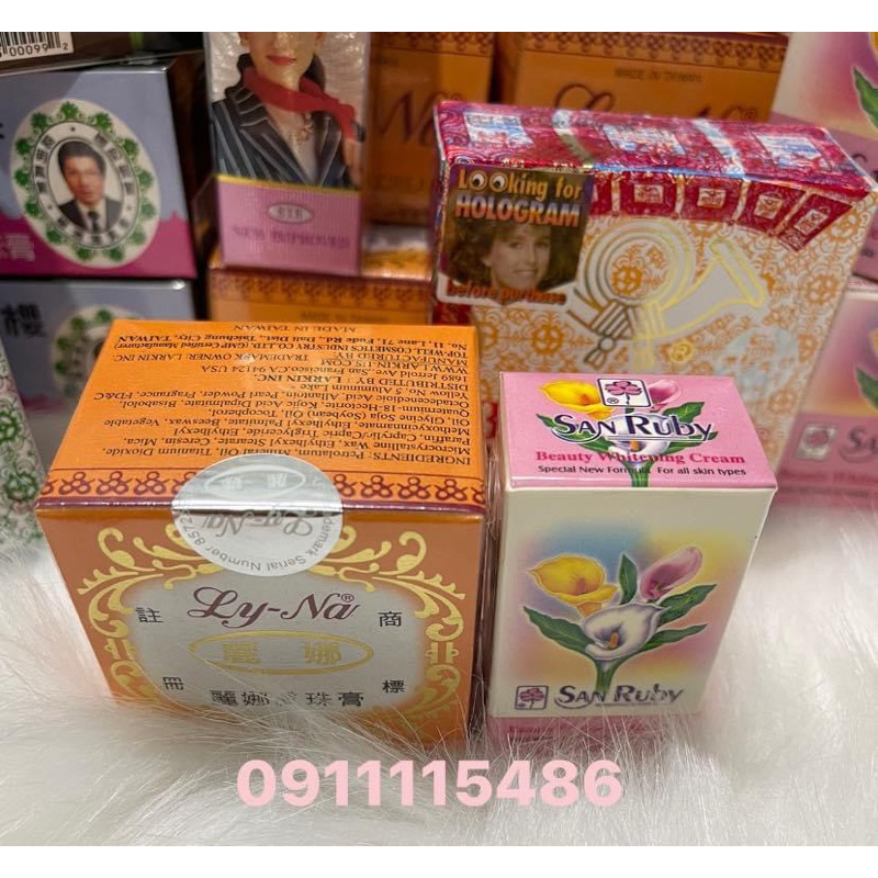 Lyna và kem hoa lan Hồng trắng da nhanh Auth nhập 🇺🇸