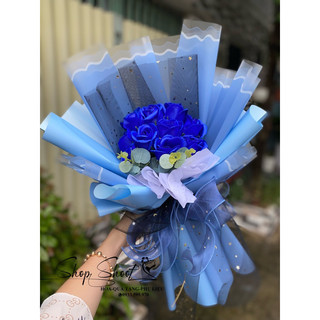 QUÀ TẶNG - bó hoa 10 bông sáp