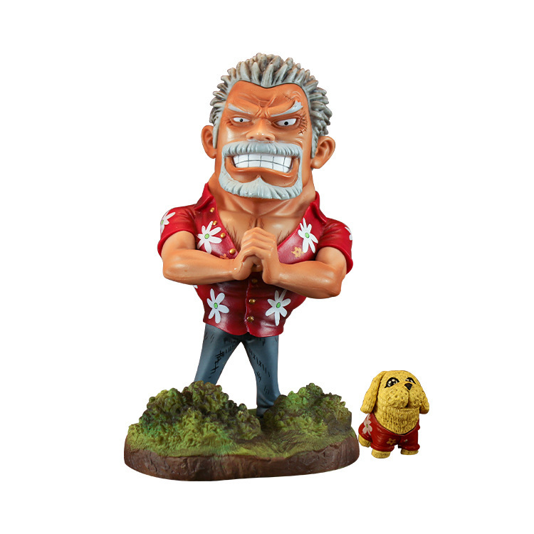 Mô hình One Piece Ace lúc nhỏ - mô hình ace bị thương chibi decor trang trí bàn học phòng ngủ cao 12cm full box