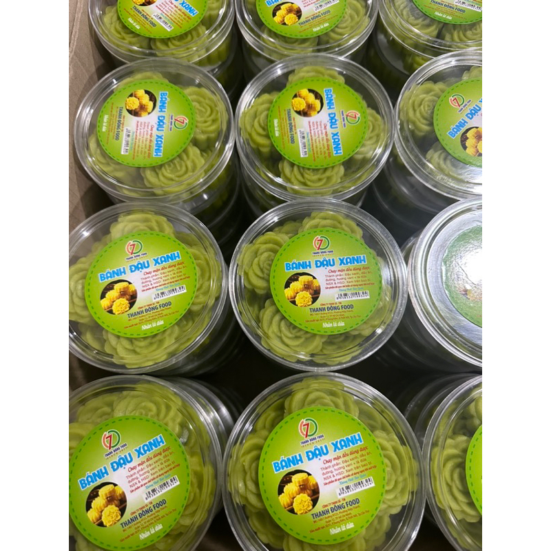 Bánh đậu xanh thơm dẻo nhân khoai môn lá dứa👍👍