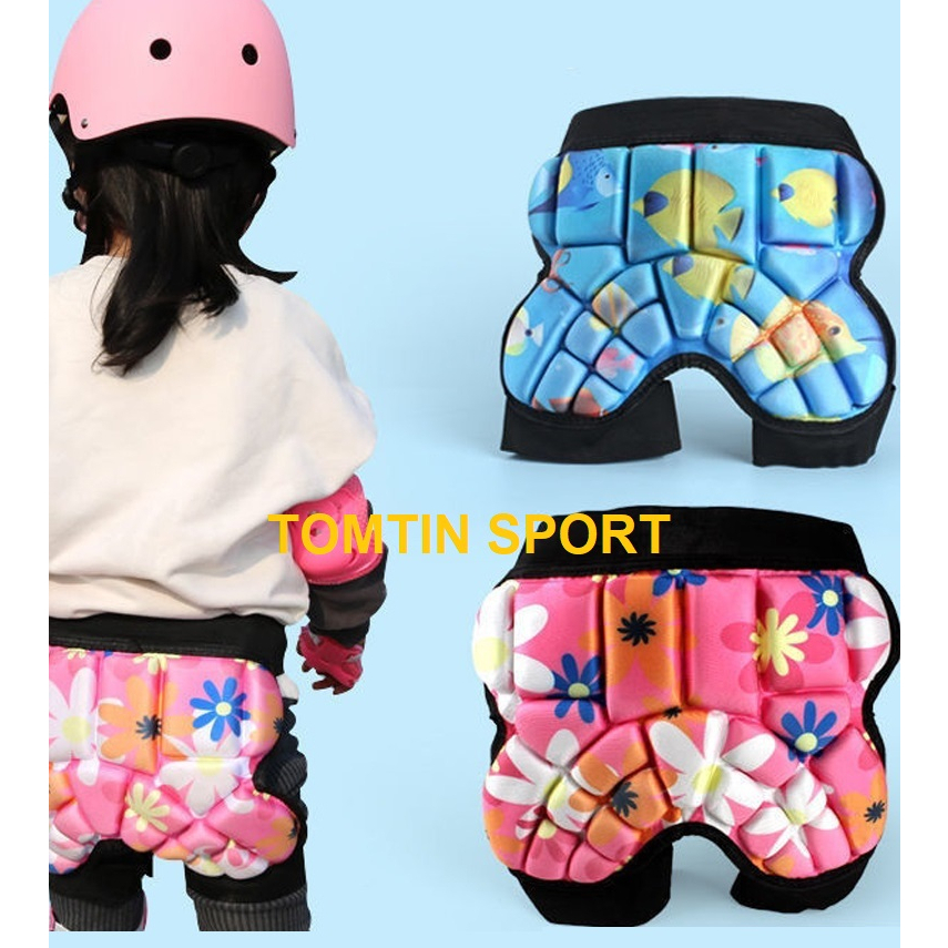 Đệm bảo vệ chống sốc mông và hông khi trượt patin ván trượt cho trẻ em - phụ kiện giày trượt patin