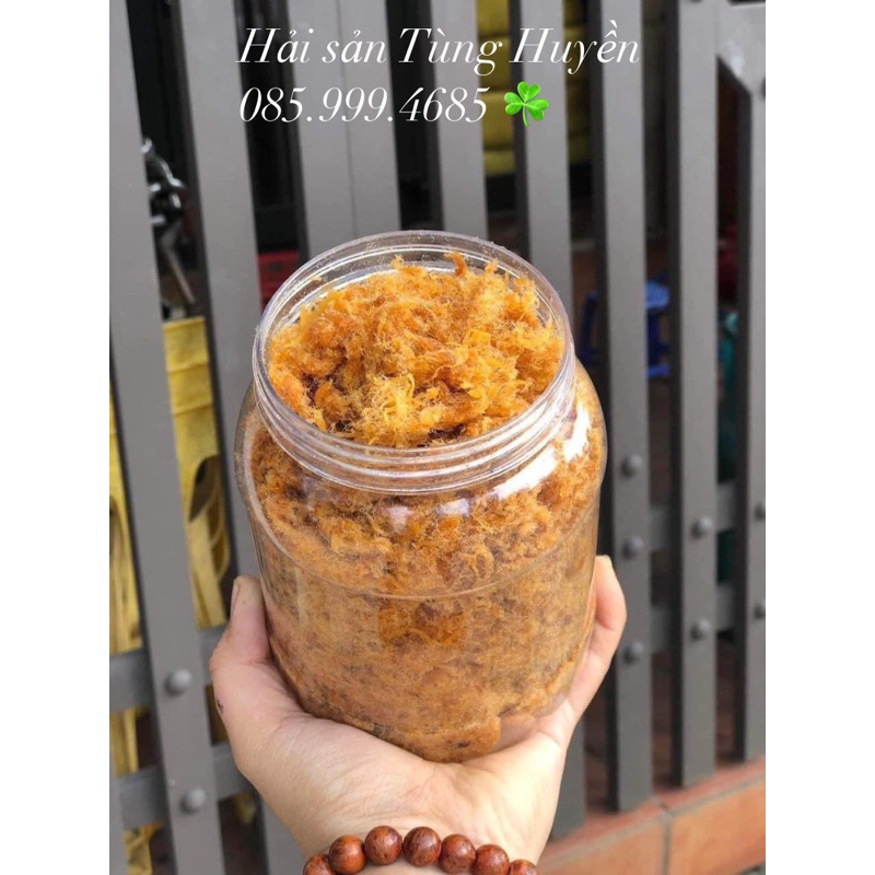 Ruốc tôm thịt nhà làm thơm ngon, đảm bảo, dinh dưỡng cao, không chất phụ gia