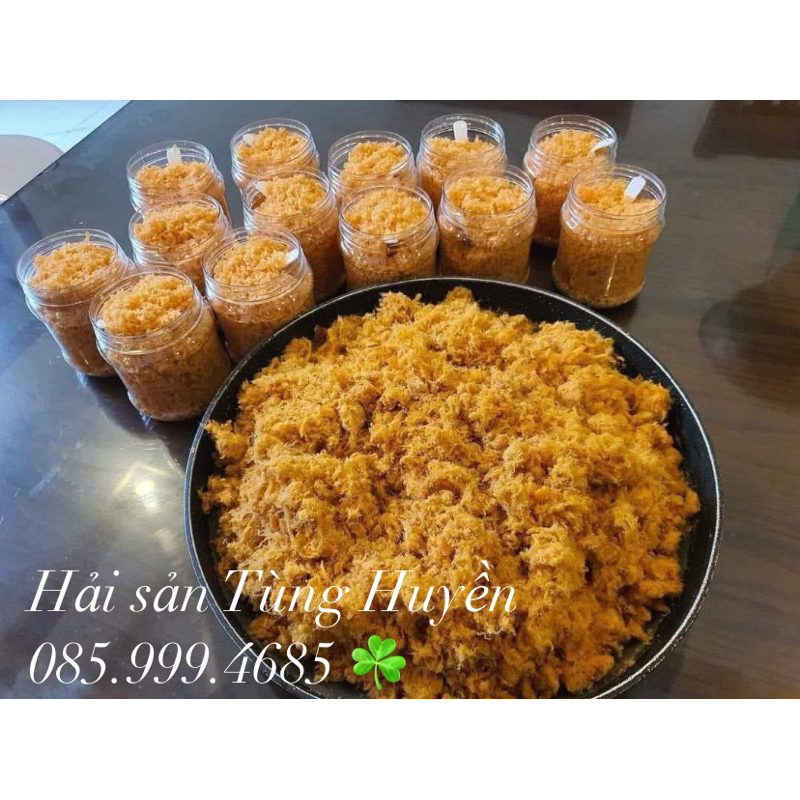 Ruốc tôm thịt nhà làm thơm ngon, đảm bảo, dinh dưỡng cao, không chất phụ gia