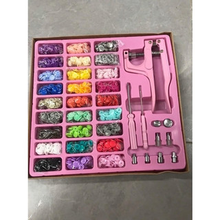 Bộ kìm bấm nút nhựa đa năng sư dụng bấm nút nhựa 4 tp, nút sắt 4 tp,ore....