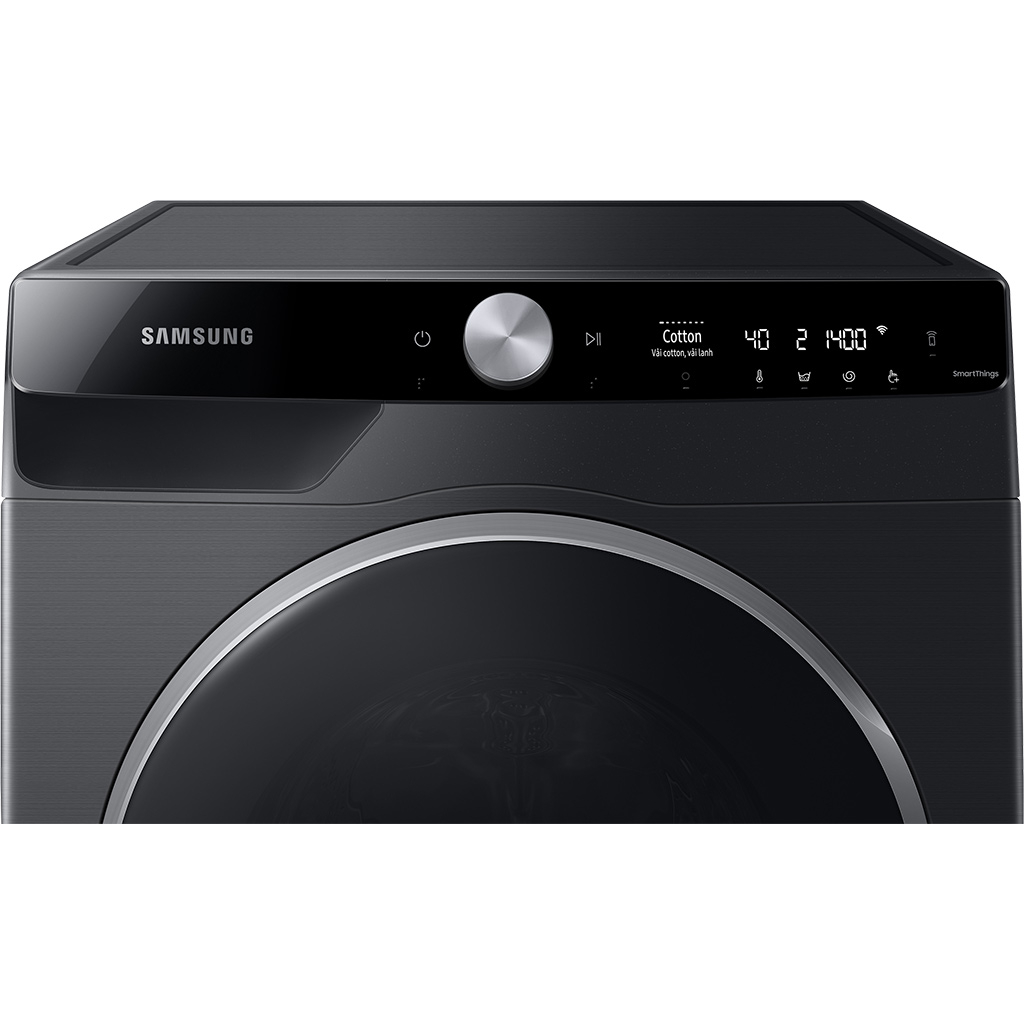 Máy giặt thông minh Samsung AI Ecobubble™9kg với Ngăn giặt xả tự động, 9kg-WW90TP44DSB/SV