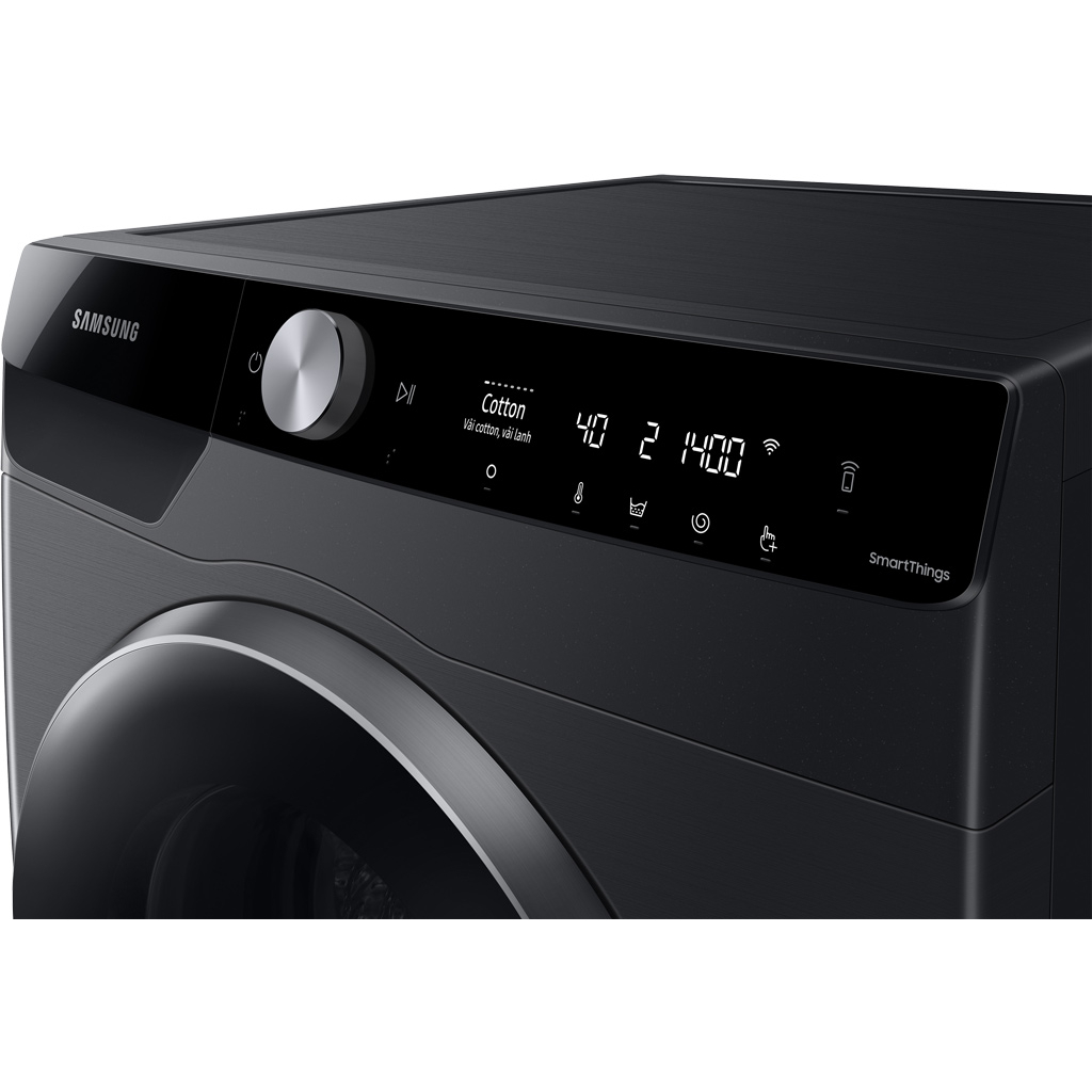 Máy giặt thông minh Samsung AI Ecobubble™9kg với Ngăn giặt xả tự động, 9kg-WW90TP44DSB/SV