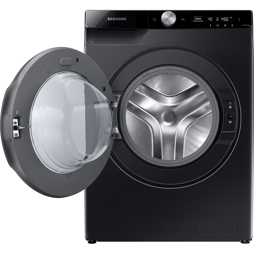 Máy giặt thông minh Samsung AI Ecobubble™9kg với Ngăn giặt xả tự động, 9kg-WW90TP44DSB/SV