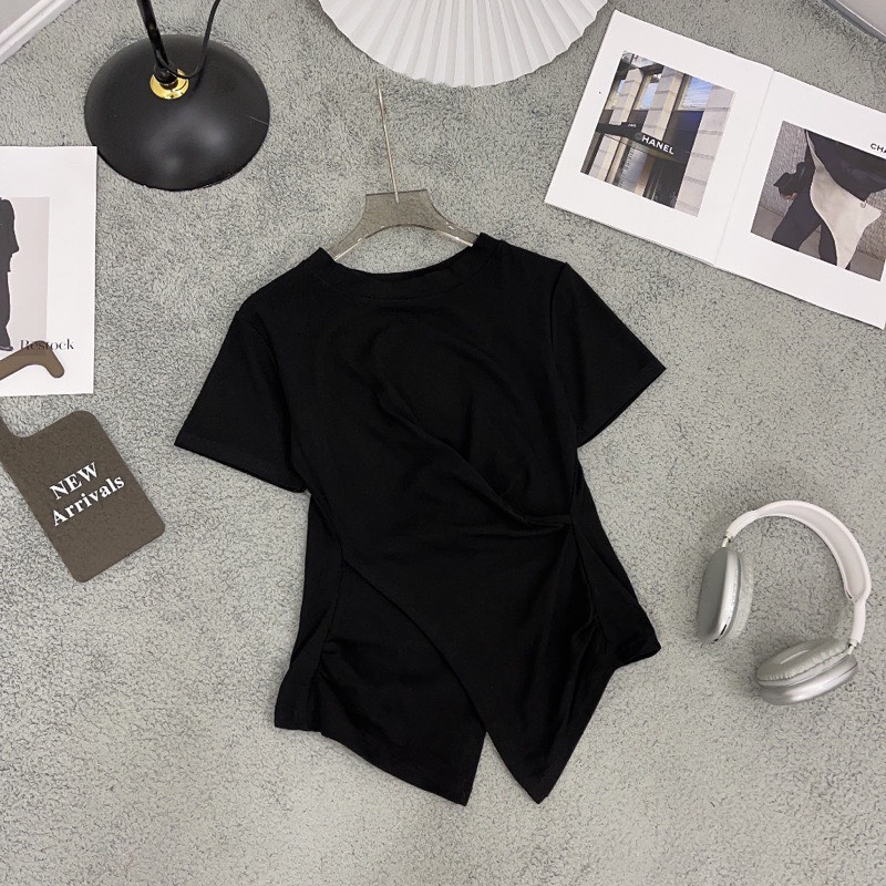 ÁO VẠT CHÉO 2 BÊN SIÊU HOT PHONG CÁCH HÀN QUỐC