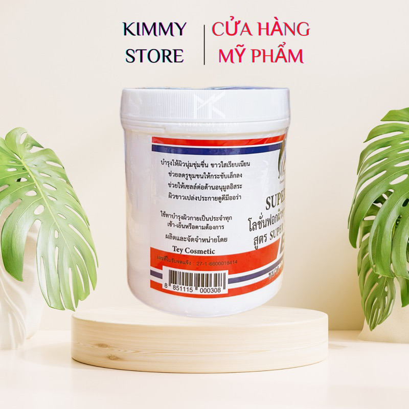 Kem dưỡng body men tẩy trắng da SUPER BL Thái Lan hộp 1kg