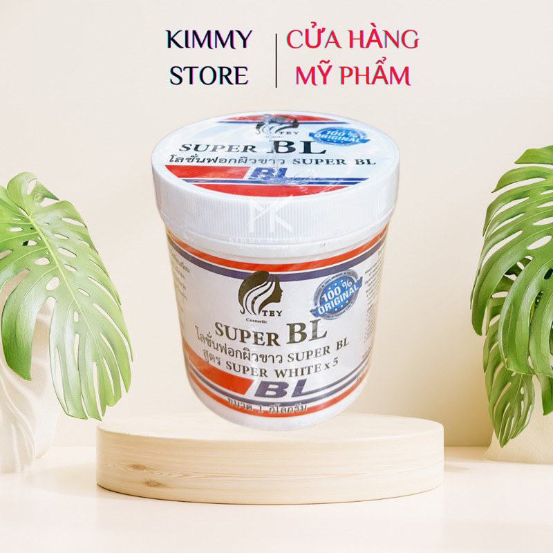 Kem dưỡng body men tẩy trắng da SUPER BL Thái Lan hộp 1kg