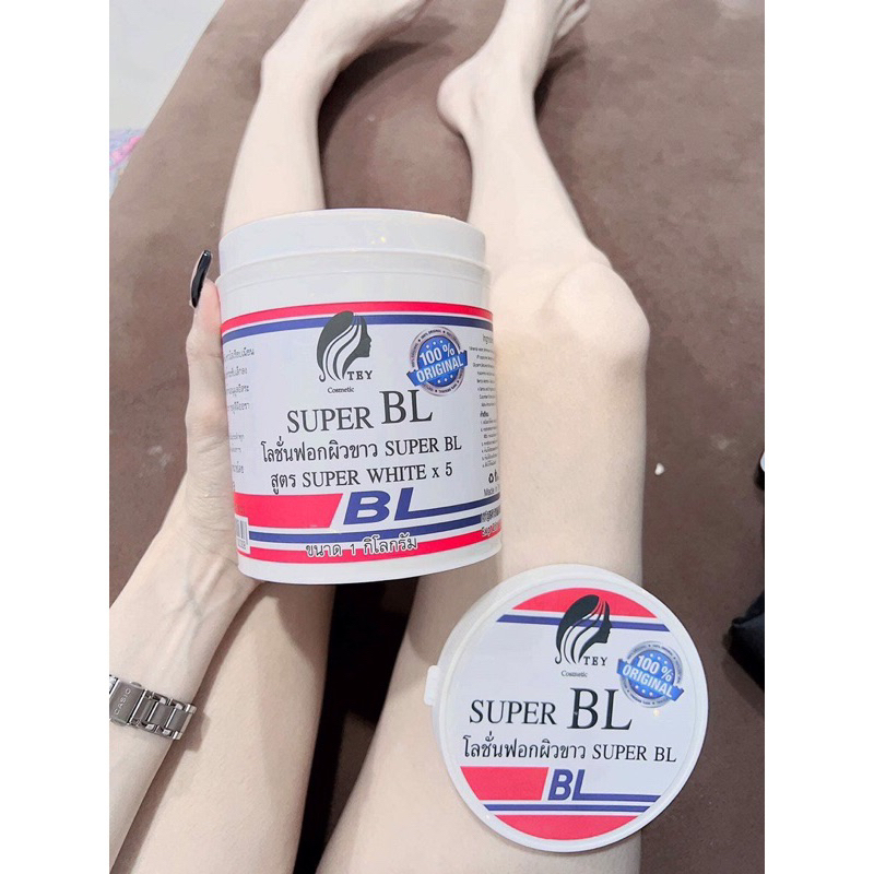 Kem dưỡng body men tẩy trắng da SUPER BL Thái Lan hộp 1kg