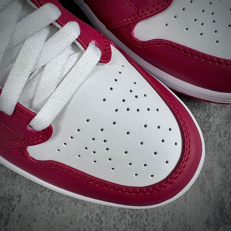 Jordan 1 Low Gym Red/Trắng đỏ