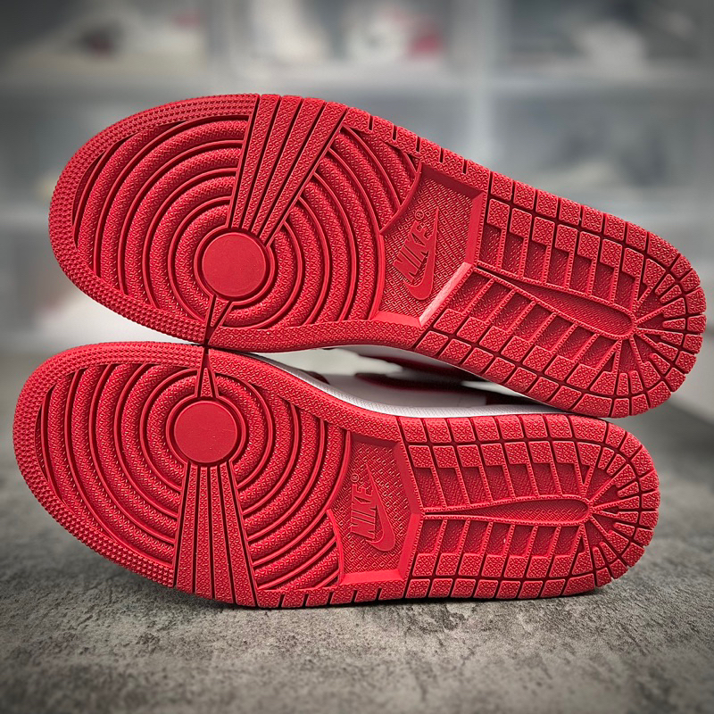 Jordan 1 Low Gym Red/Trắng đỏ